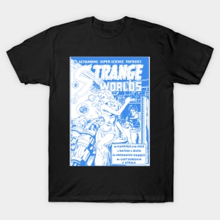 Strange Worlds No 4 Blue Line T-Shirt